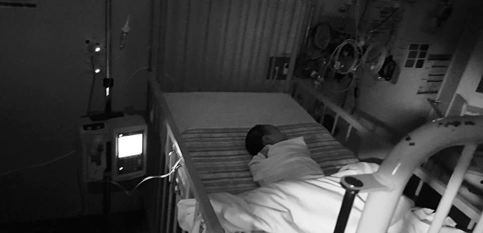 Zarażone wirusem opryszczki niemowlę wymagało hospitalizacji 