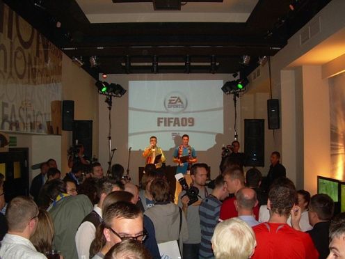 Warszawska premiera gry FIFA 09