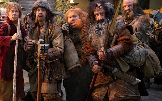 Krasnoludy na zdjęciu promocyjnym "Hobbita"