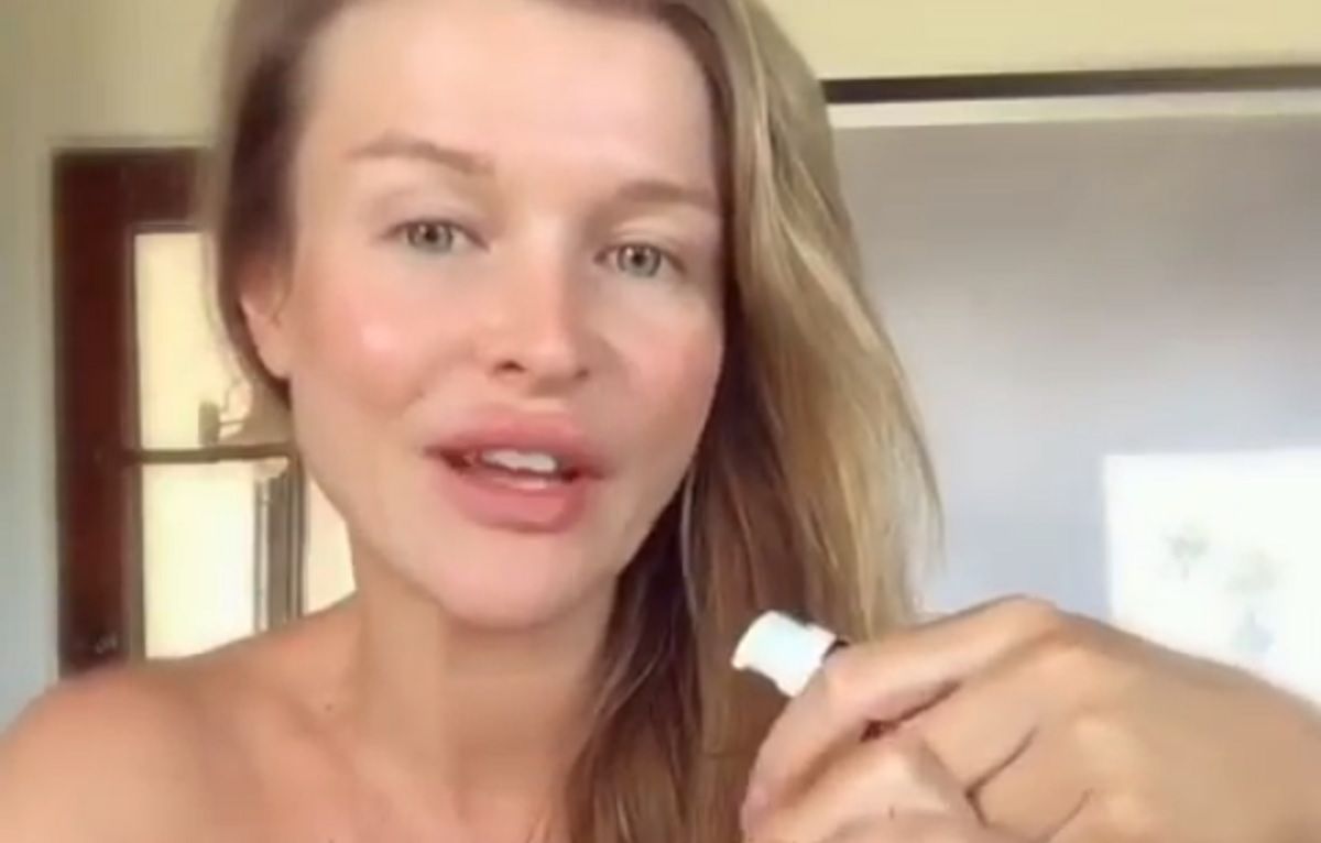 Ciężarna Joanna Krupa bez makijażu. Niektórzy fani skrytykowali wygląd prowadzącej Top Model