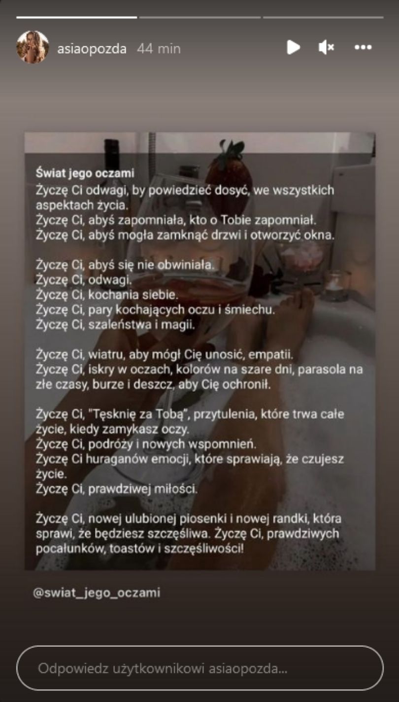 Joanna Opozda dziękuje kobietom za wsparcie i publikuje nowe zdjęcie z synem