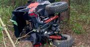 Somianka: Buggy roztrzaskane o drzewo – 15-letni kierowca ciężko ranny. Ranna trójka nieletnich. Nastolatek bez uprawnień