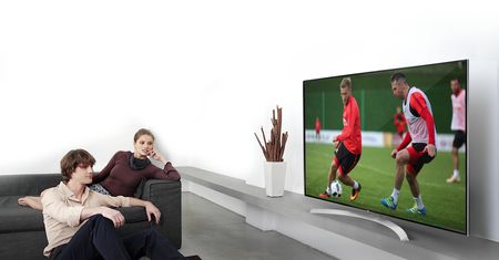LG Super UHD 4K – najlepszy telewizor na Euro 2016