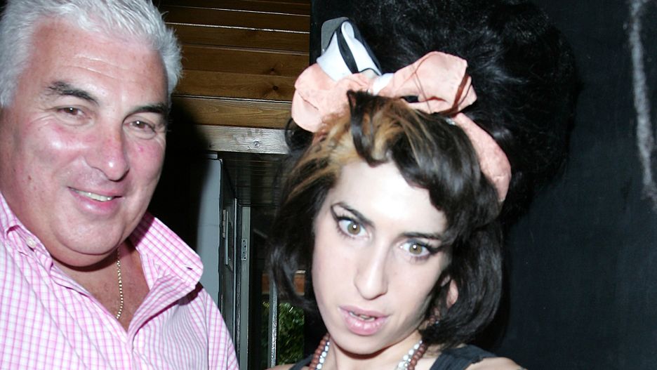Amy Winehouse z ojcem w 2008 r.