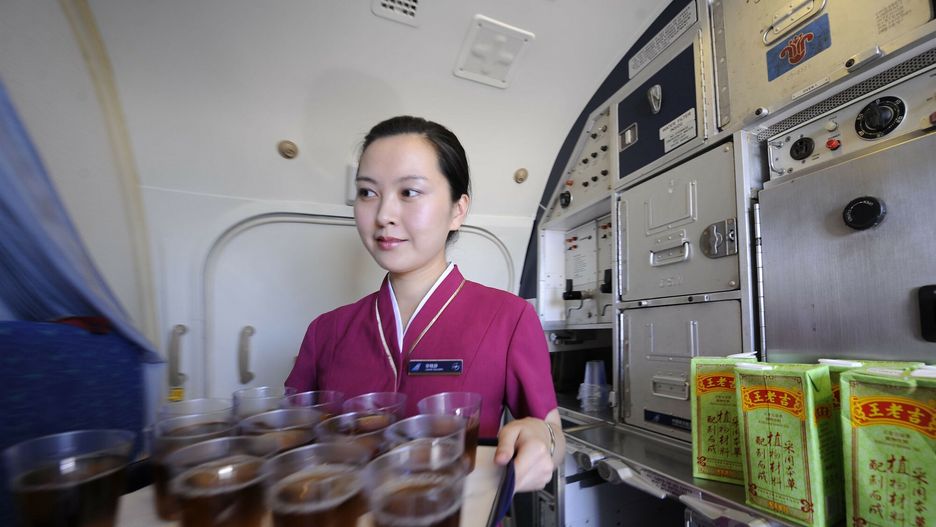 Stewardesa Hainan Airlines