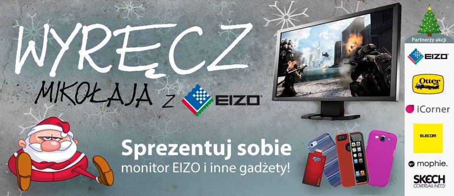 Wyręcz Mikołaja, sprezentuj sobie monitor EIZO FORIS FG2421-PL!