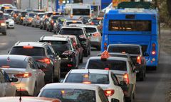 Potężne korki na autostradzie A1. Zatory też na S3