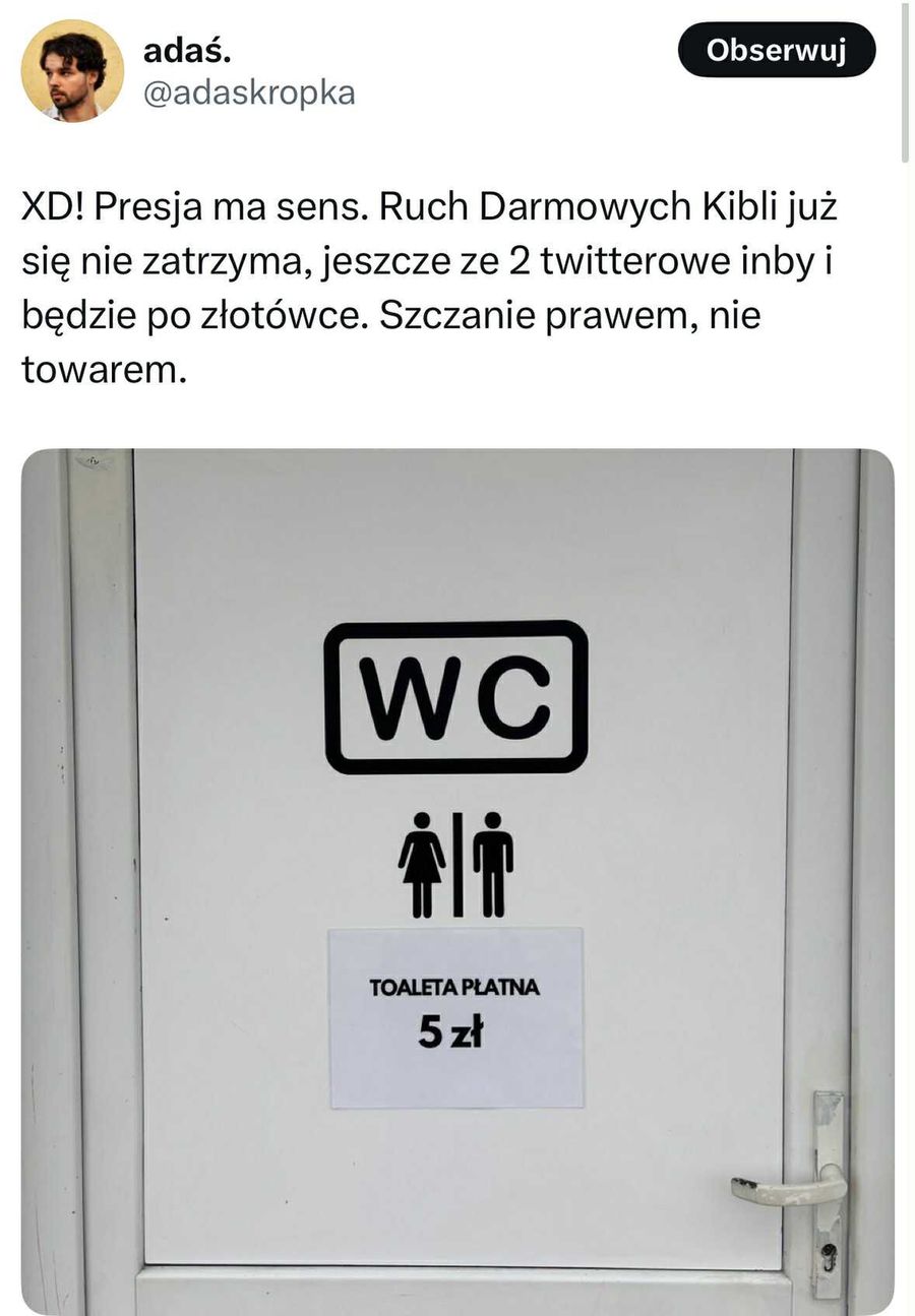 Toaleta nad morzem za 10 zł. Influencer zrobił aferę
