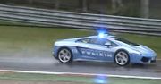 Policyjne Lamborghini na torze Monza! [wideo]