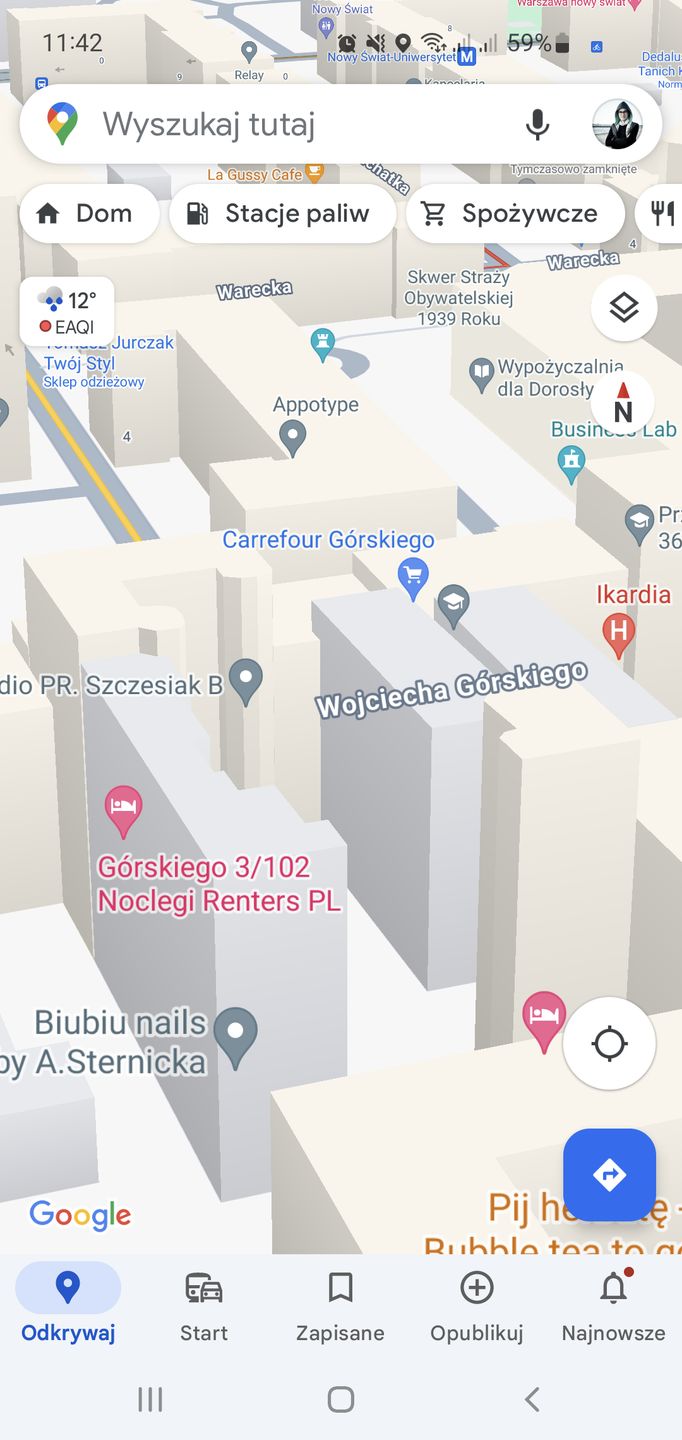 Google Maps: jak zgłosić błąd na mapie?