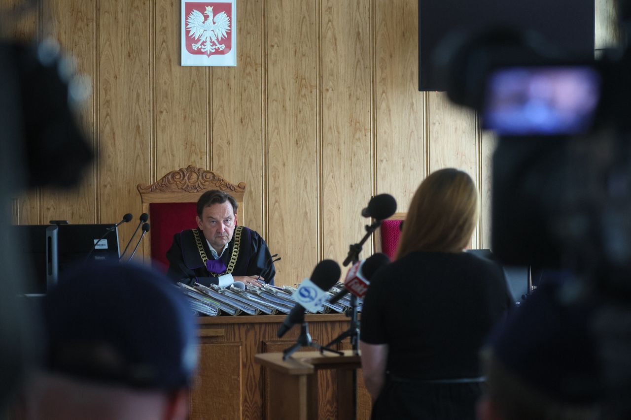 Proces Łukasza Żaka. Poruszające zeznania wdowy po Rafale P.