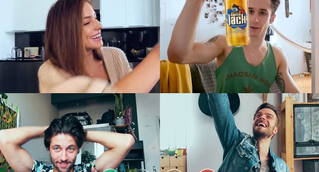 Internetowe domówki z influencerami i muzykami w kampanii piwa Captain Jack (wideo)