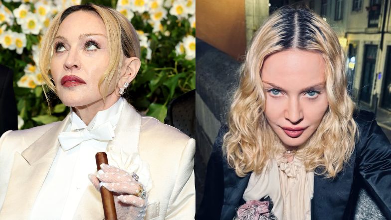 Instagram vs. rzeczywitość. Madonna pozuje z cygaro na MET Gali
