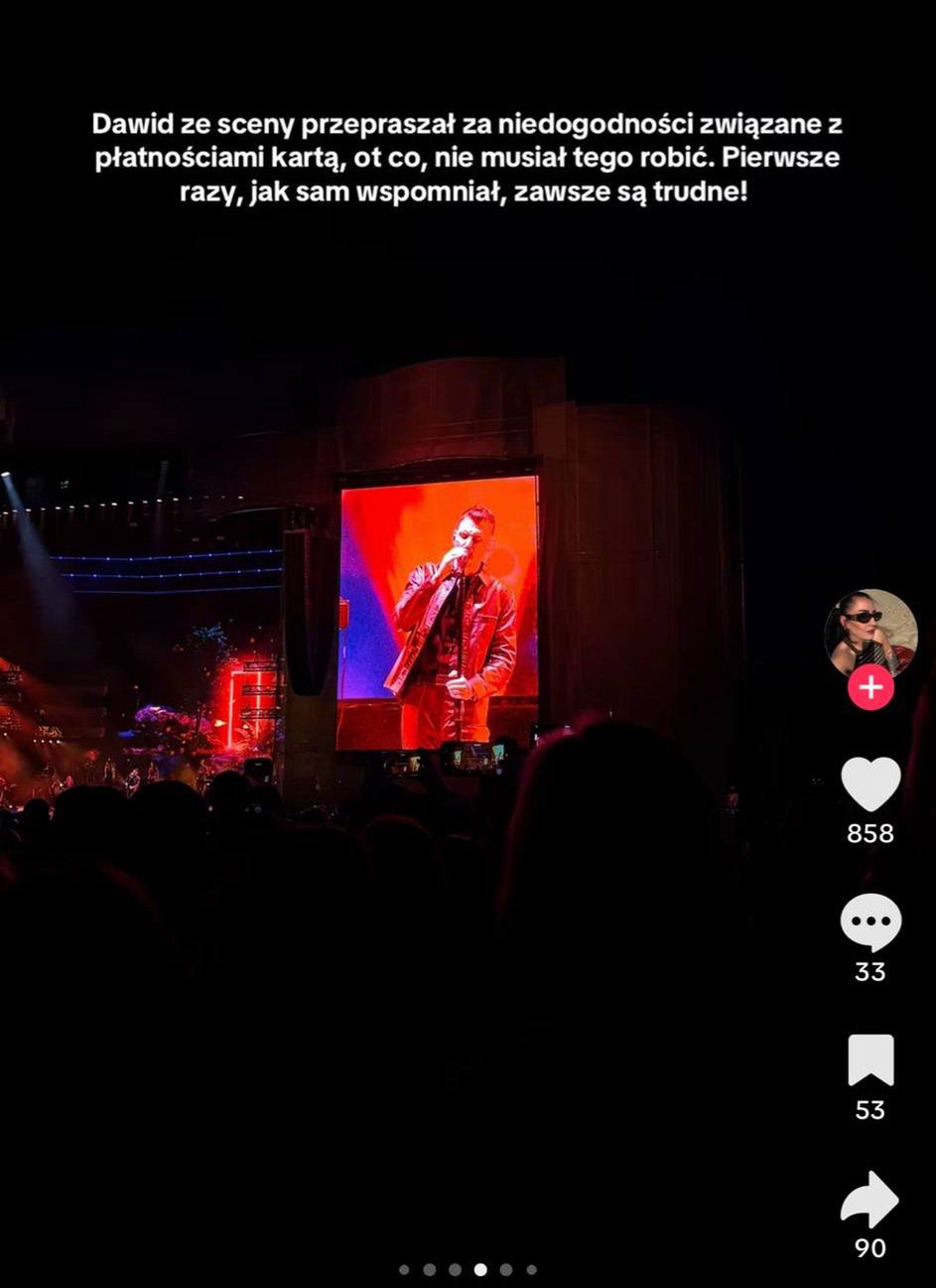 Dawid Podsiadło przeprosił fanów