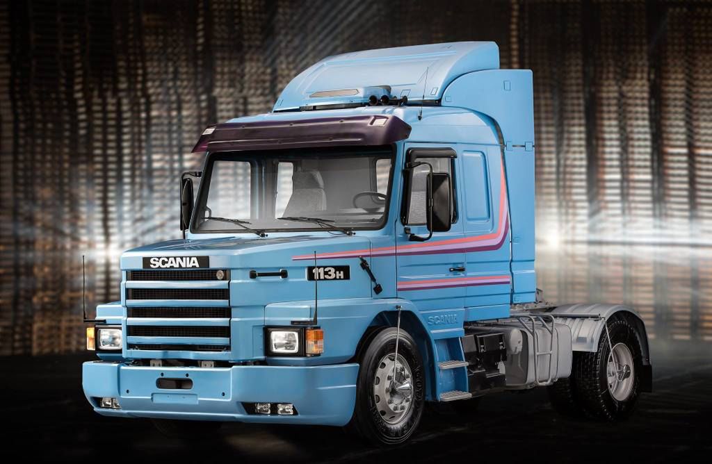 Scania 113H była bronią w starciu z dziennikarzami (zdjęcie poglądowe)