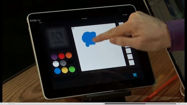 Malowanie i mieszanie barw na iPadzie
