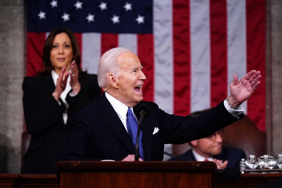 joe biden, stany zjednoczone, Donald Trump Wygłosił orędzie. Biden uderzył w Trumpa