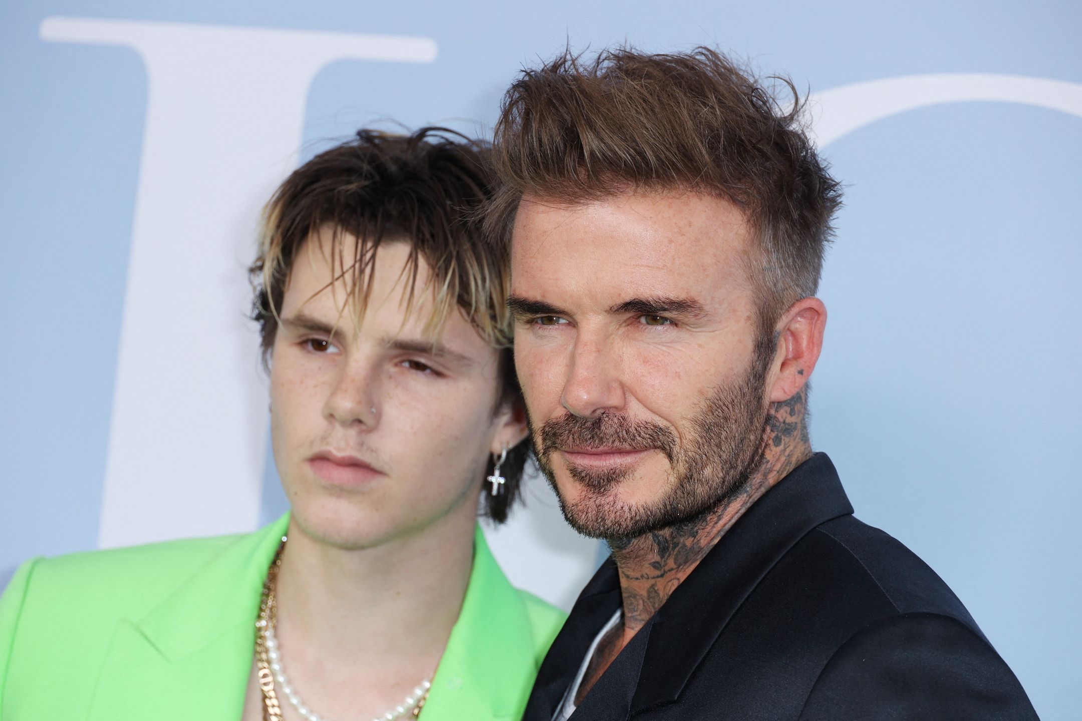 David Beckham z synem Cruzem