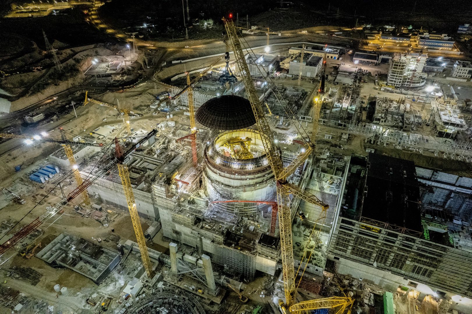 Budowa elektrowni atomowej Mersin, styczeń 2023 roku