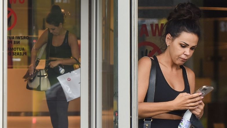 Sylwia Bomba wychodzi z treningu do "Tańca z gwiazdami"