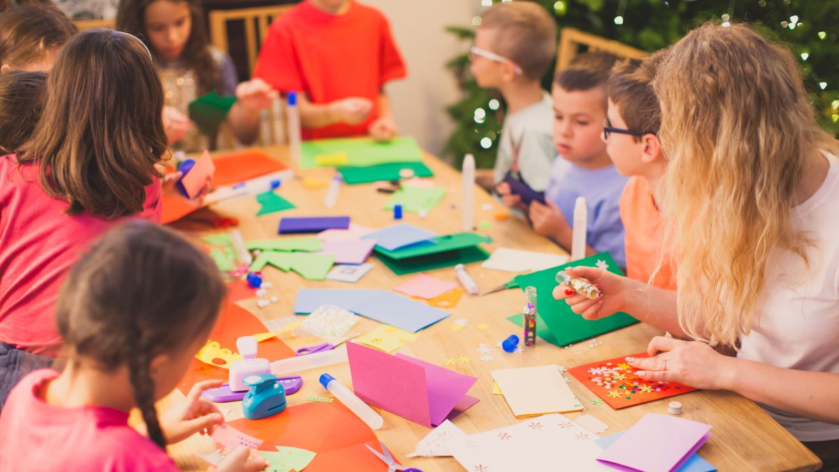 Ozdoby świąteczne z dziećmi zrób to sam