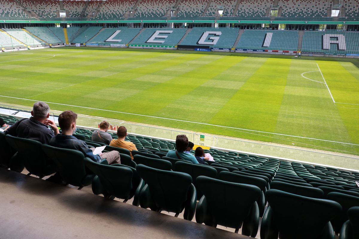 Warszawa. Szczepienia odbywają się m.in. na stadionie Legii