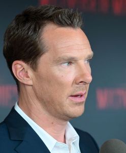 Benedict Cumberbatch bał się o życie żony i dzieci. Napastnik groził, że ich spali