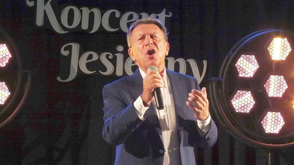 Wojciech Gąssowski na estradzie w Mircu