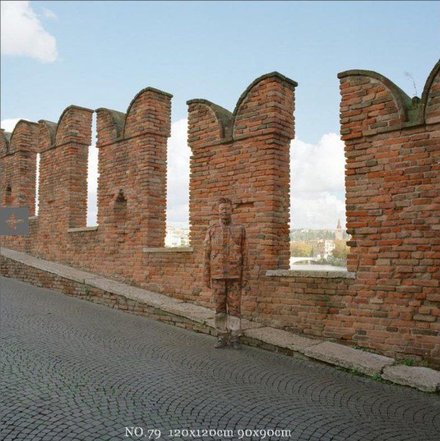 Liu Bolin - niewidzialny Chińczyk 26