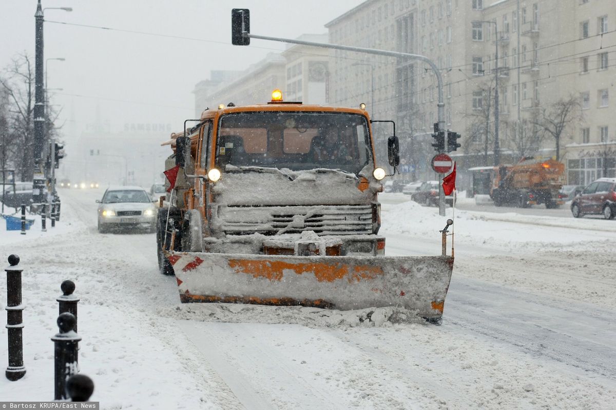 W ten weekend śnieg spodziewany jest także w Warszawie 