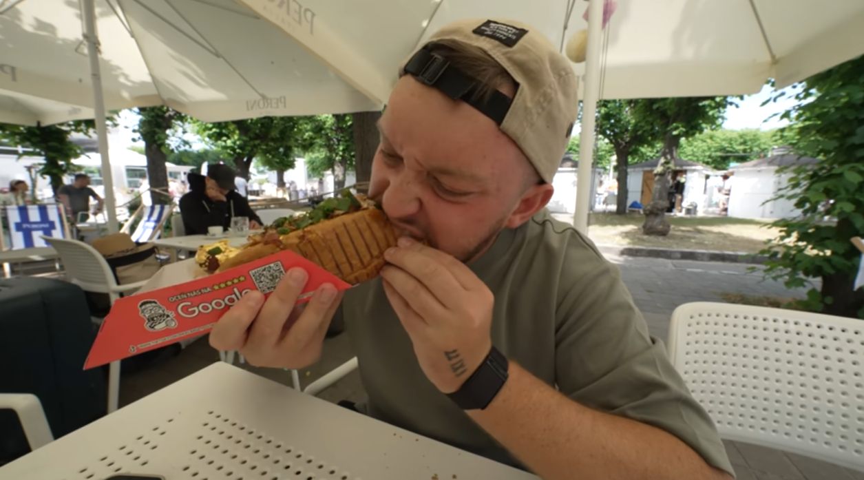 Książulo spróbował najdroższego hot doga w Polsce