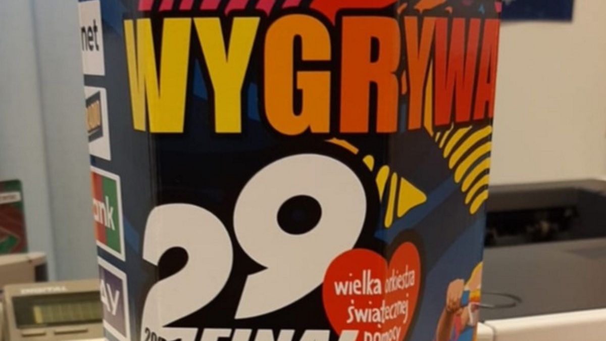 Skradziona puszka WOŚP
