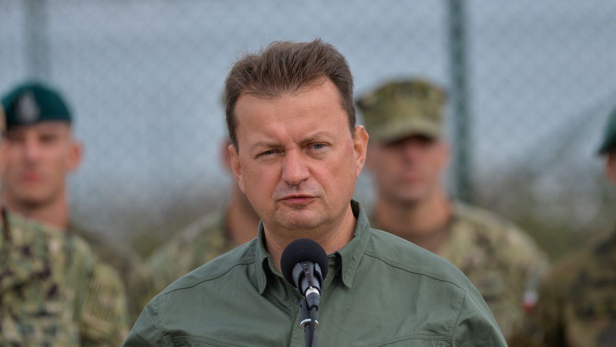 Minister Mariusz Błaszczak w Bazie w Redzikowie