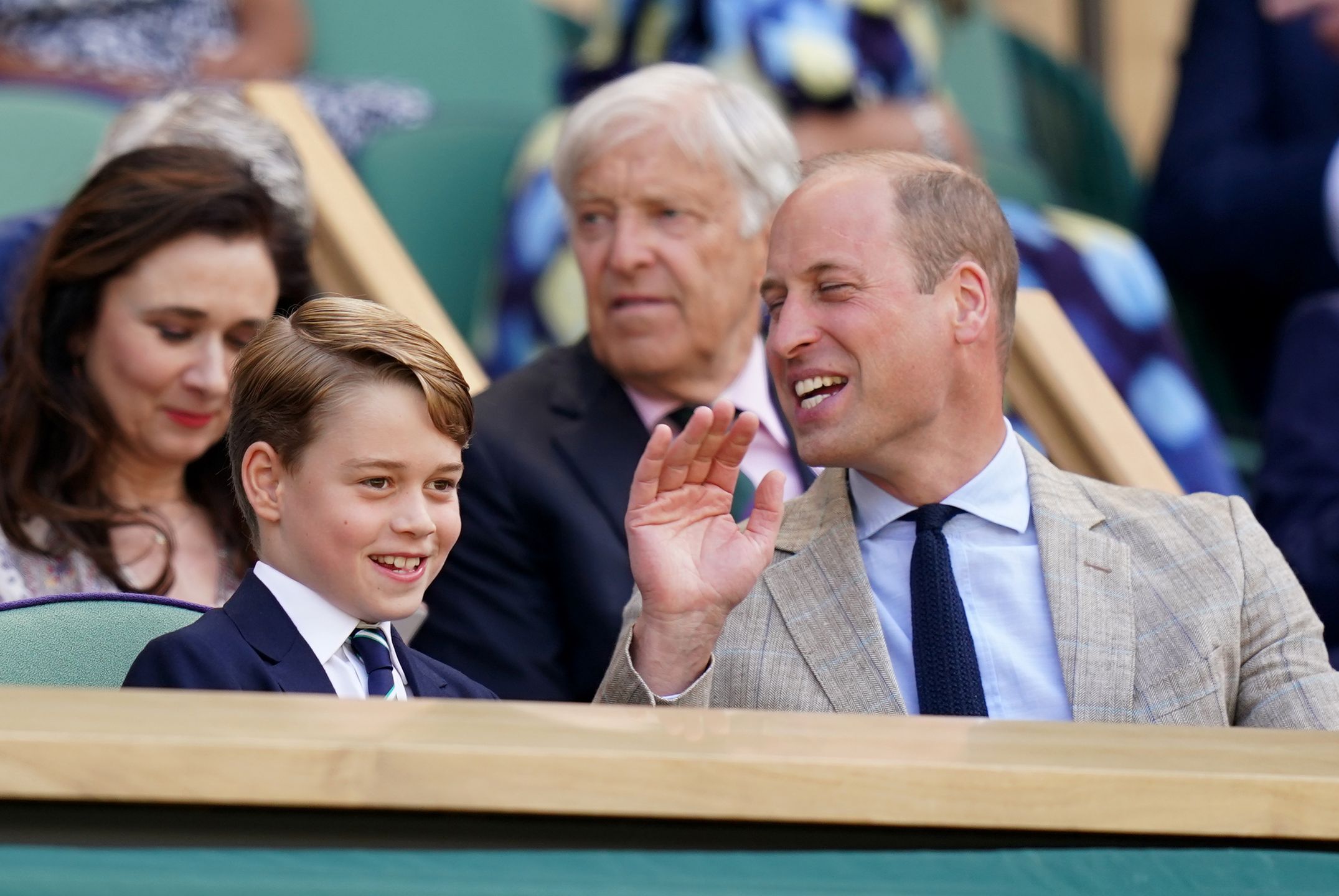 Książę George i książę William