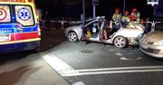 Żory: Groźny wypadek. Kierowca Mercedesa nie ustąpił pierwszeństwa