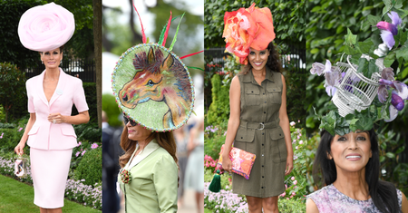 Najdziwniejsze kapelusze z Royal Ascot 2018 (ZDJĘCIA)