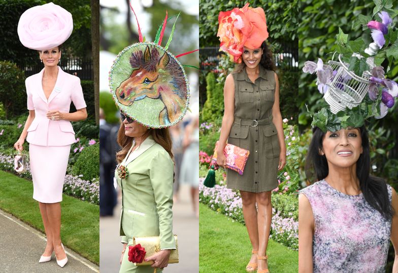 Najdziwniejsze kapelusze z Royal Ascot 2018