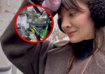 Zrobiła test. Przeraża, ile butelek po alkoholu znalazła w ciągu godziny