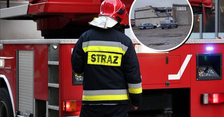 Katastrofa budowlana w Mławie. Runął dach. Dwie osoby nie żyją