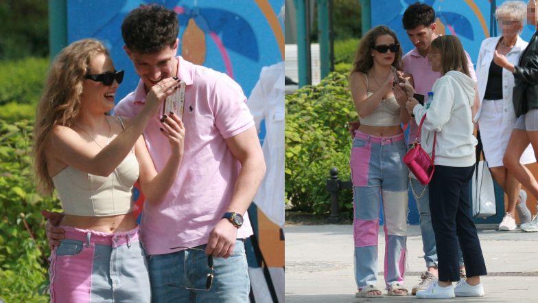 Wiktoria Gąsiewska i Jasper Sołtysiewicz w Sopocie