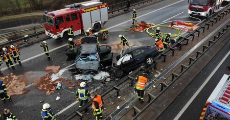 Tragiczny wypadek w Niemczech. Zginęły trzy osoby. Ofiarami Polacy