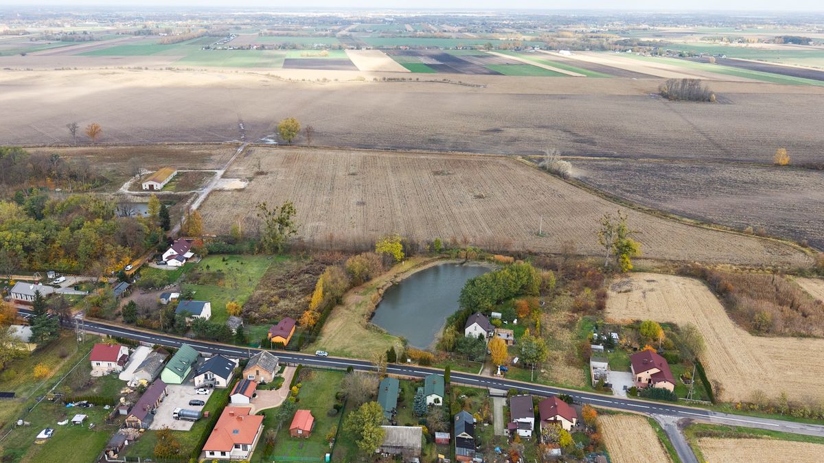 Działka pod CPK w Zabłotni