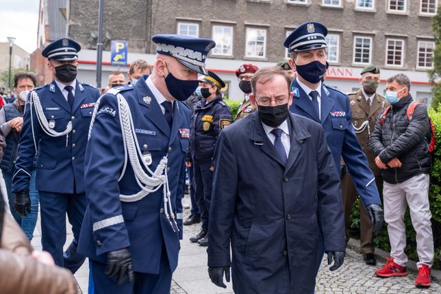 Pogrzeb zastrzelonego policjanta. W Raciborzu pożegnano asp. Michała Kędzierskiego