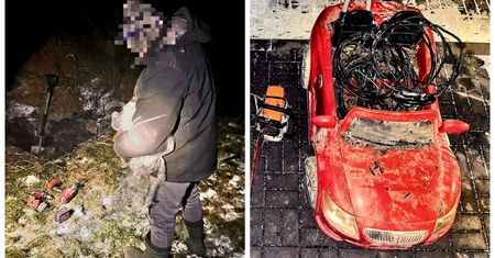 Złodziej jak kret. Zakopywał łupy na polu