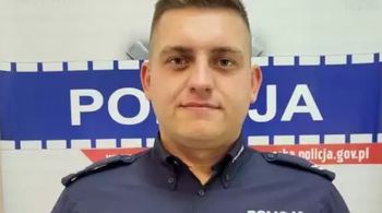 Policjant z Grudziądza po służbie był świadkiem kradzieży w sklepie. Pobiegł za złodziejem i obezwładnił go