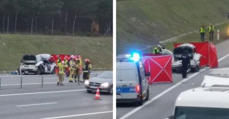Dwie ofiary wypadku na A4. Wśród nich dziecko