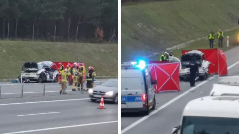 Śmiertelny wypadek na A4