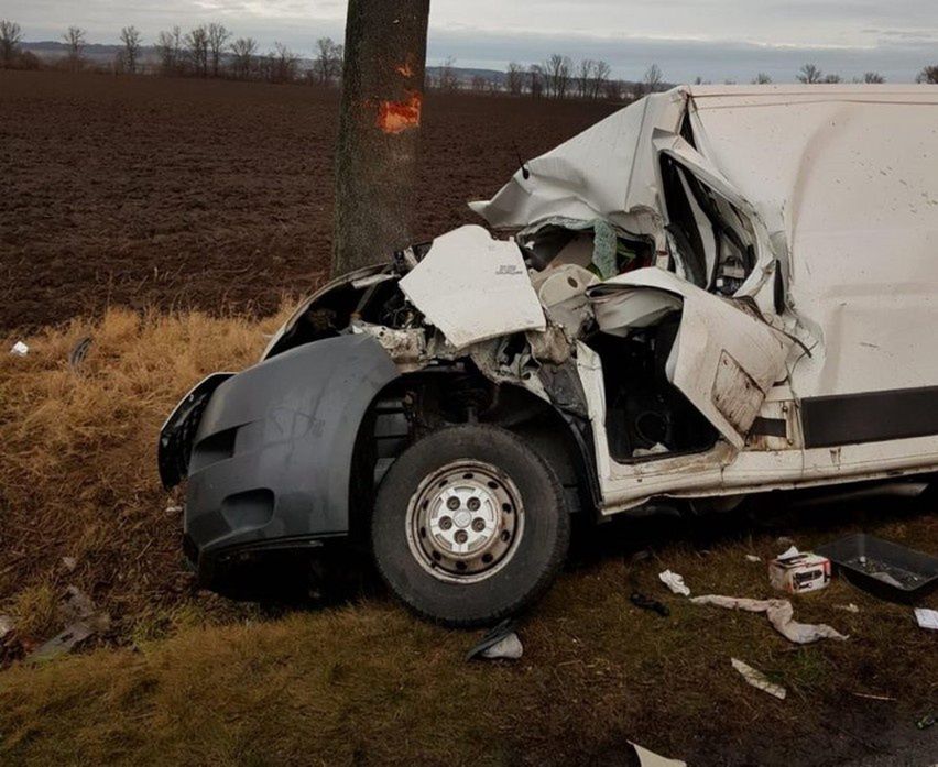 Wypadek pod Starym Paczkowem (for. KP PSP Nysa)