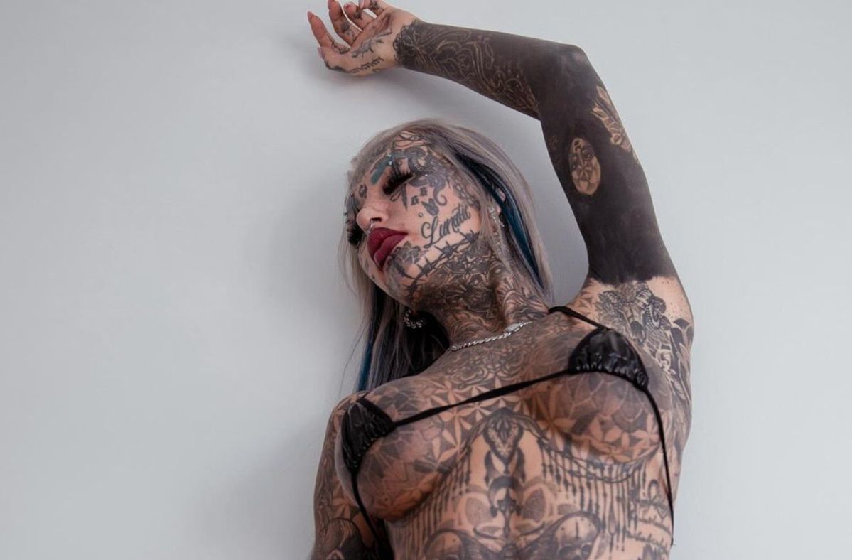 Dragon girl Amber Luke spends $180,000 on extreme body transformation