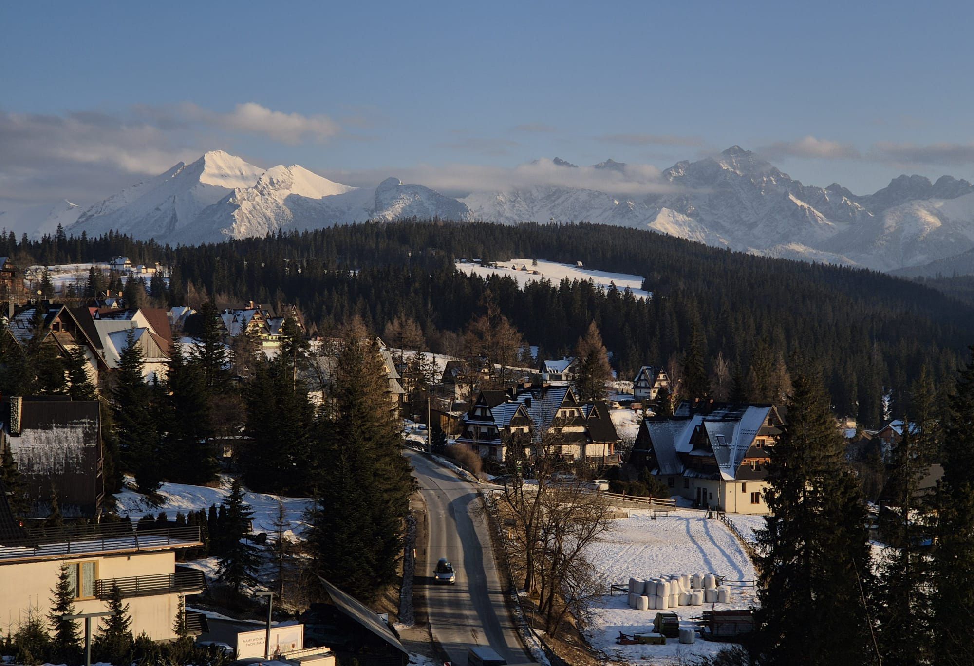 Widok z hotelowego okna